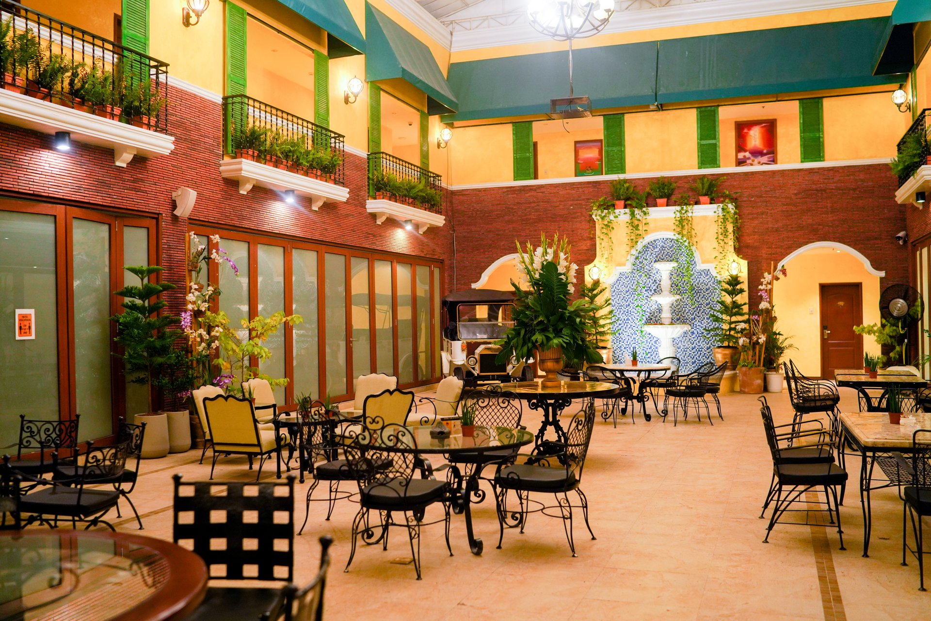 Sgt. Pepper Bar patio area